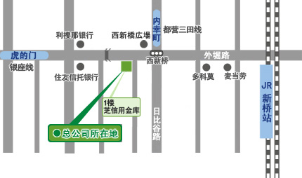 Head Office Map